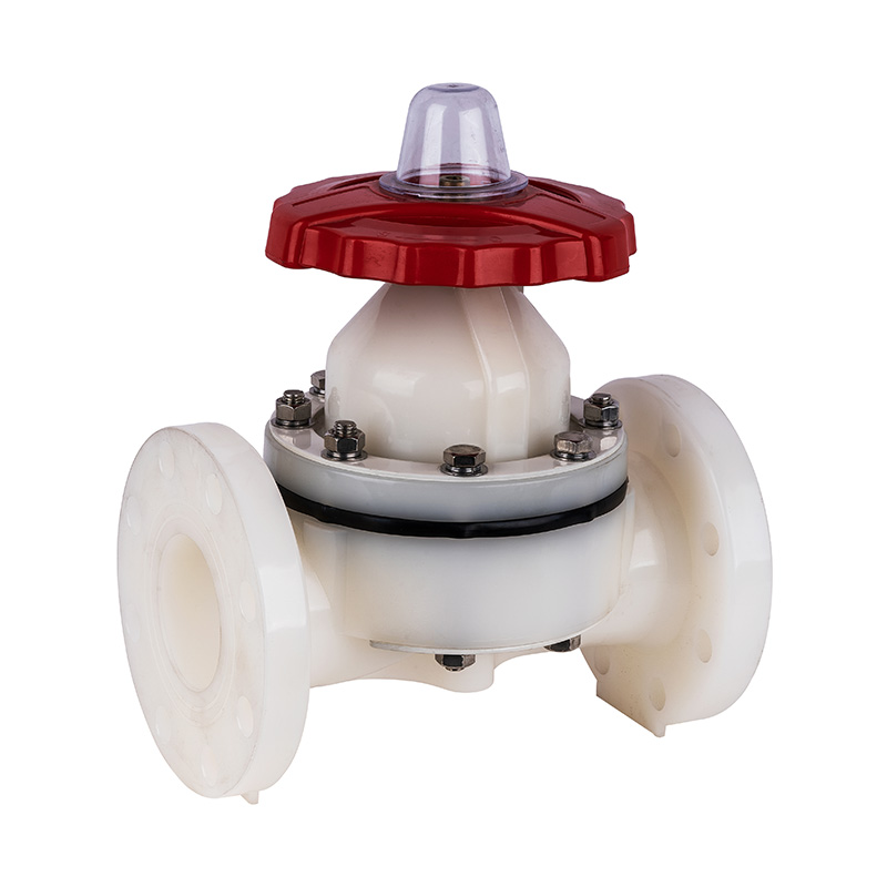 Tipo padrão da flange de PVDF G41F-10F da válvula de diafragma DN15-300 GB