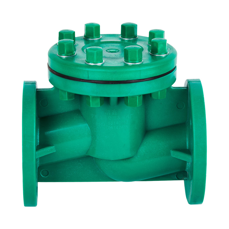 Tipo padrão da vida de FRPP H41F-10S da válvula de verificação DN40-80 GB