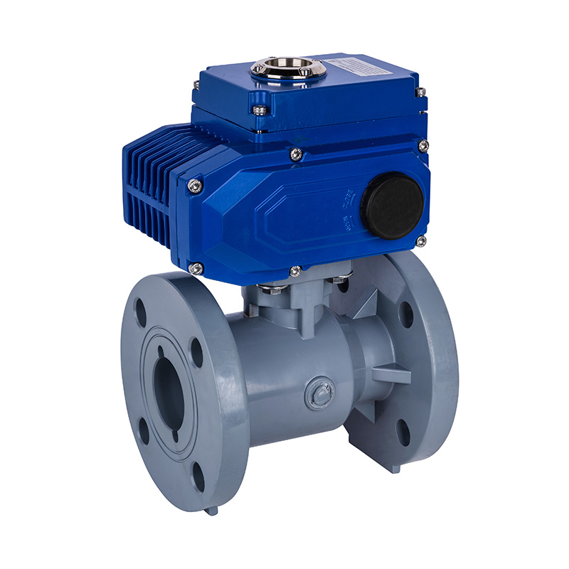 Padrão elétrico da válvula de bola DN15-300 GB da flange de PVC-C D941F-10V