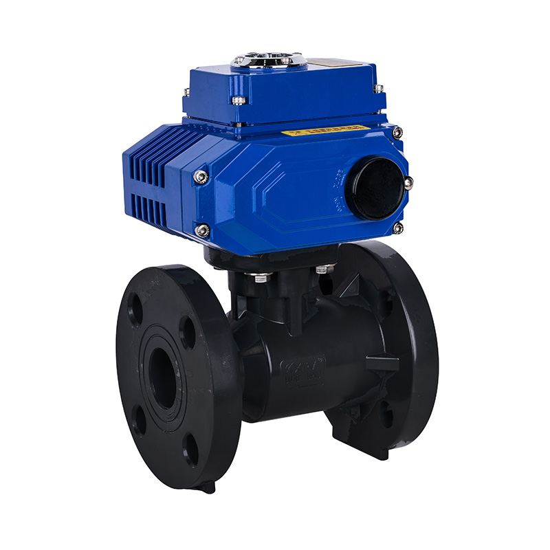 Padrão elétrico da válvula de bola DN20-300 20A-300A JIS da flange de FRPP D941F-10S