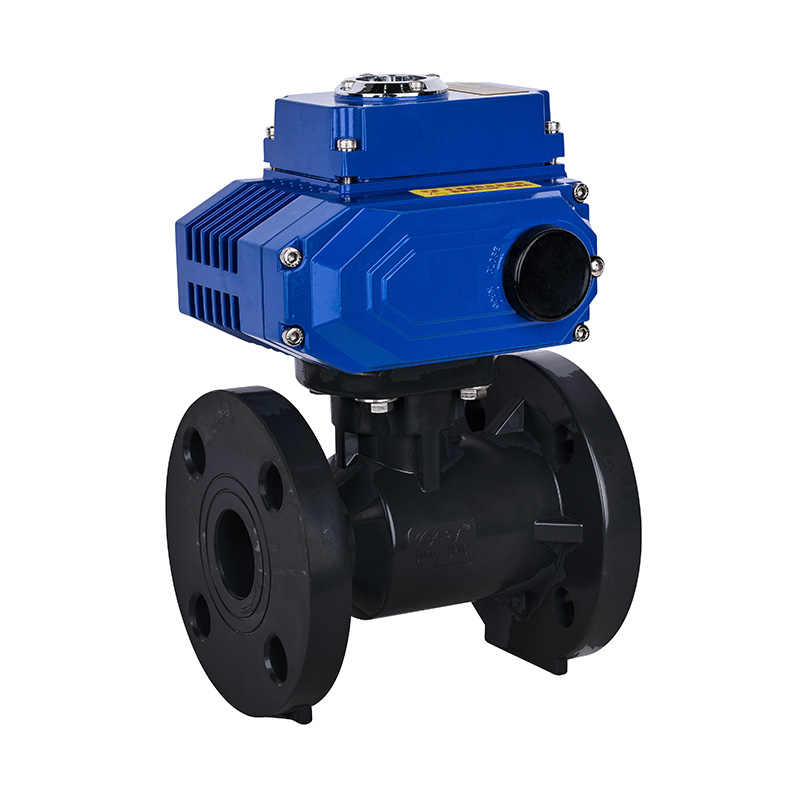 Válvula de bola elétrica DN15-300 1/2' da flange de FRPP D941F-10S - 12' padrão ANSI