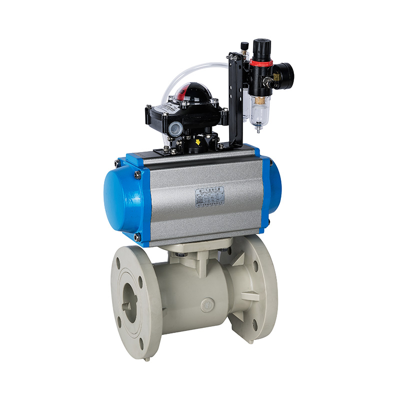 Padrão pneumático da válvula de bola DN15-300 GB da flange de PPH Q641F-10S