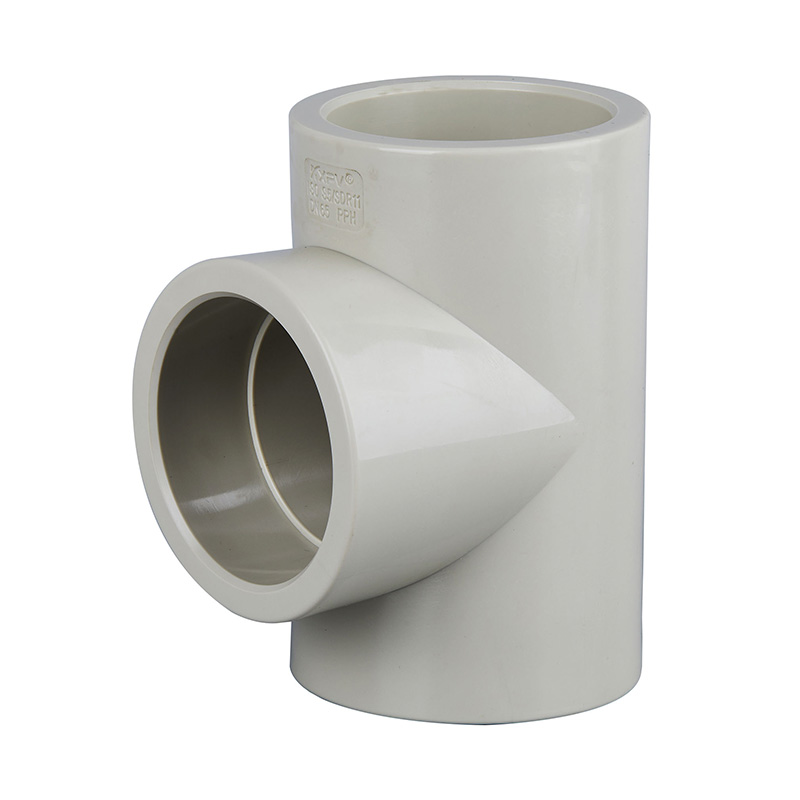 T de solda de topo PPH DN15-400 GB padrão