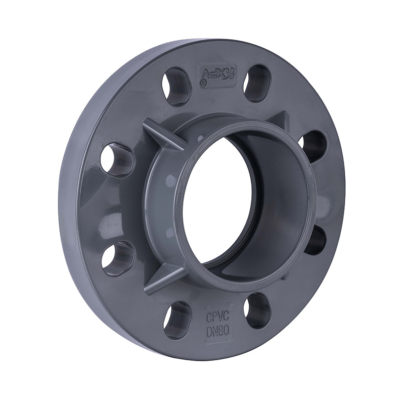 Flange de soquete tipo A de PVC-C DN15-150 15A-150A JIS padrão